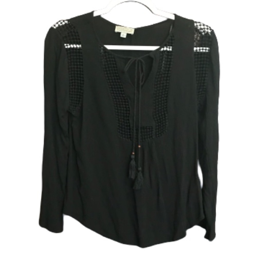 JOSEPH A. Women’s blouse black size S long sleeves